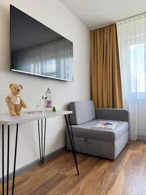 TV/Unterhaltungsangebot in der Unterkunft SORAT Hotel Berlin