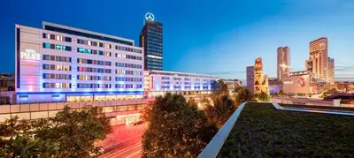 Das Gebäude in dem sich das Hotel befindet