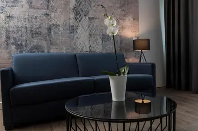 Ein Sitzbereich in der Unterkunft Holiday Inn Berlin City-West by IHG
