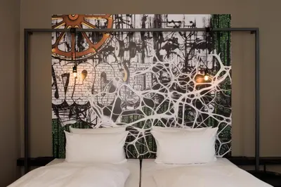 Ein Bett oder Betten in einem Zimmer der Unterkunft Seminaris SeeHotel Potsdam