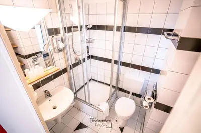 Ein Badezimmer in der Unterkunft Boutique Hotel Kerlin
