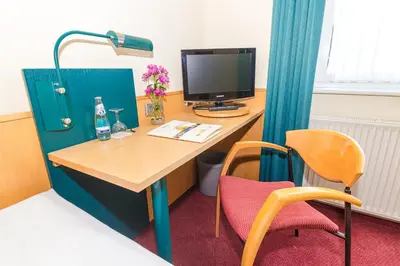 TV/Unterhaltungsangebot in der Unterkunft Akzent Parkhotel Trebbin