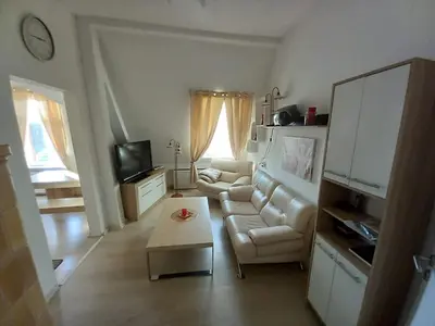 TV/Unterhaltungsangebot in der Unterkunft Schwarzer Adler Ferienwohnung mit 3 Schlafzimmer, WZ, Küche, Bad
