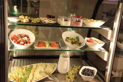 Essen im Hotel oder in der Nähe