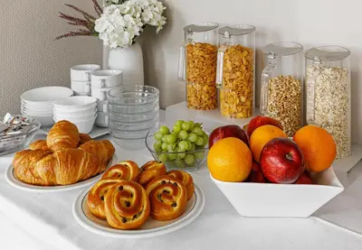 Essen im Hotel oder in der Nähe