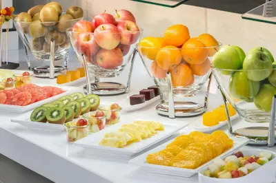 Essen im Hotel oder in der Nähe