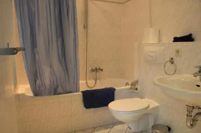 Ein Badezimmer in der Unterkunft Pappel