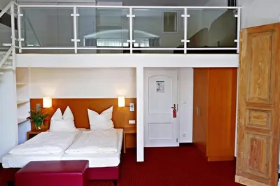 Ein Bett oder Betten in einem Zimmer der Unterkunft Air in Berlin