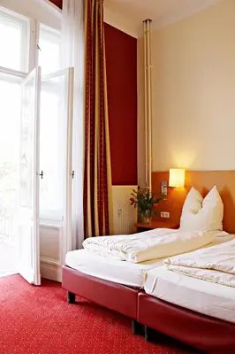 Ein Bett oder Betten in einem Zimmer der Unterkunft Air in Berlin