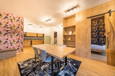 Küche/Küchenzeile in der Unterkunft Design Apartments - 