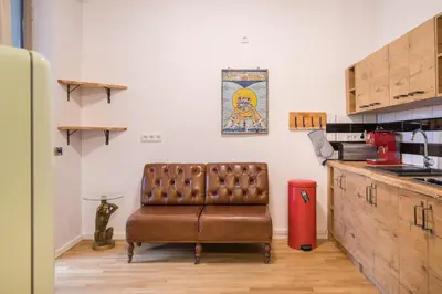 Küche/Küchenzeile in der Unterkunft Design Apartments - 