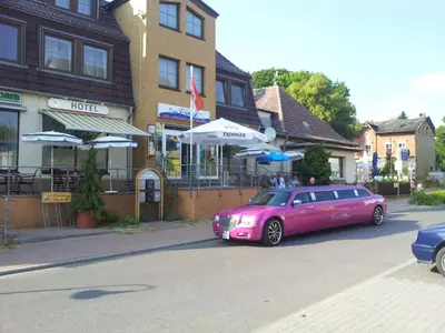 Das Gebäude in dem sich das Hotel befindet