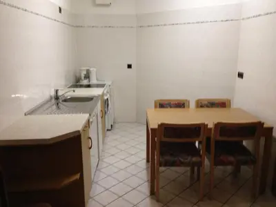 Küche/Küchenzeile in der Unterkunft Hotel 