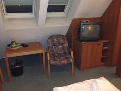 TV/Unterhaltungsangebot in der Unterkunft Hotel 