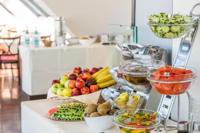Essen im Hotel oder in der Nähe
