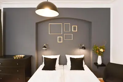 Ein Bett oder Betten in einem Zimmer der Unterkunft Old Town Apartments
