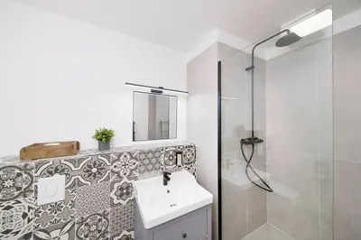 Ein Badezimmer in der Unterkunft Old Town Apartments