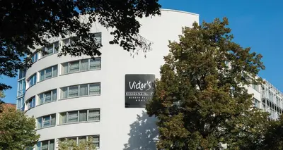 Das Gebäude in dem sich das Hotel befindet