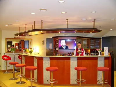 Lounge oder Bar in der Unterkunft Hotel Amadeus ROYAL Berlin