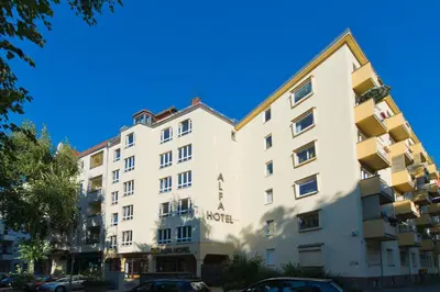 Das Gebäude in dem sich das Hotel befindet