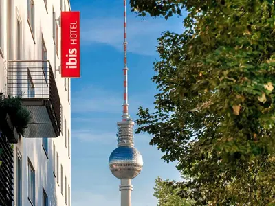 Das Gebäude in dem sich das Hotel befindet