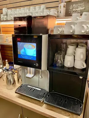 Küche/Küchenzeile in der Unterkunft Businesshotel Berlin