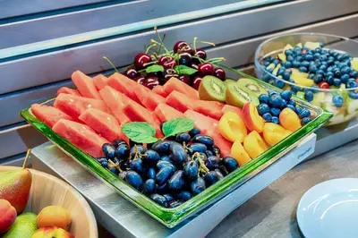 Essen im Hotel oder in der Nähe