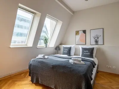 Ein Bett oder Betten in einem Zimmer der Unterkunft Schoenhouse Avenue - Digital Access