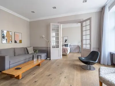 Ein Sitzbereich in der Unterkunft Schoenhouse Avenue - Digital Access