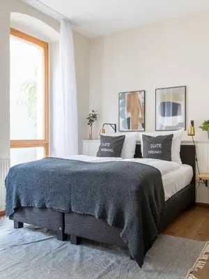 Ein Bett oder Betten in einem Zimmer der Unterkunft Schoenhouse Avenue - Digital Access