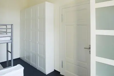 Ein Bett oder Betten in einem Zimmer der Unterkunft Kulturgasthof Alte Reederei