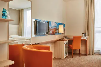 TV/Unterhaltungsangebot in der Unterkunft H+ Hotel Berlin Mitte