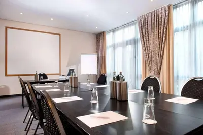 Der Geschäftsbereich oder Konferenzraum in der Unterkunft Wyndham Garden Hennigsdorf Berlin