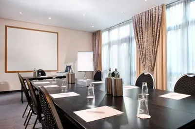 Der Geschäftsbereich oder Konferenzraum in der Unterkunft Wyndham Garden Hennigsdorf Berlin