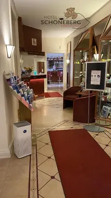 Lobby/Rezeption in der Unterkunft Hotel Schöneberg
