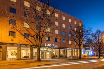 Das Gebäude in dem sich das Hotel befindet