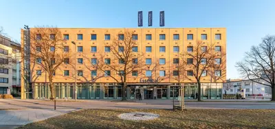 Das Gebäude in dem sich das Hotel befindet