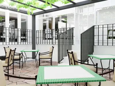 Ein Restaurant oder anderes Speiselokal in der Unterkunft Classik Hotel Hackescher Markt - Self Check In