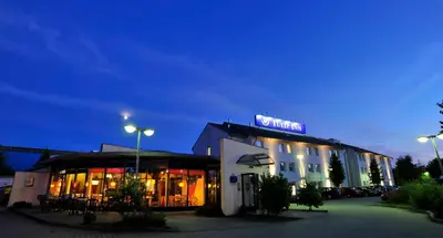 Das Gebäude in dem sich das Hotel befindet