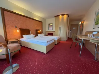 Ein Bett oder Betten in einem Zimmer der Unterkunft Hotel Ascot Bristol