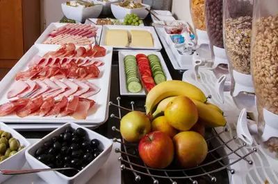 Essen im Hotel oder in der Nähe