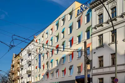 Das Gebäude in dem sich das Hotel befindet