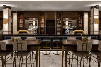 Ein Sitzbereich in der Unterkunft InterContinental Berlin by IHG