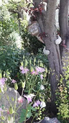 Ein Garten an der Unterkunft Spreewald-Ferienwohnung Jahn