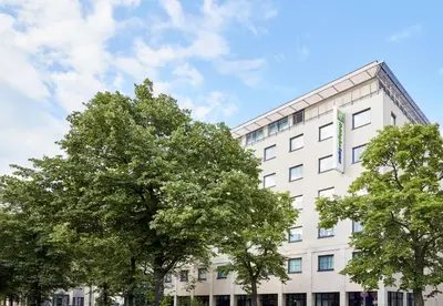 Das Gebäude in dem sich das Hotel befindet