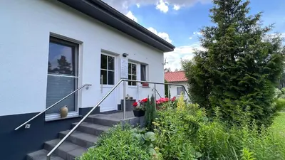 Ein Garten an der Unterkunft Kleemann´s Apartment****