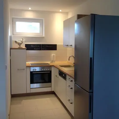 Küche/Küchenzeile in der Unterkunft Kleemann´s Apartment****