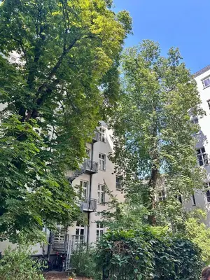 Das Gebäude in dem sich das Hotel befindet
