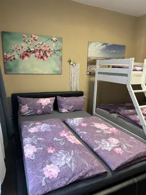 Ein Bett oder Betten in einem Zimmer der Unterkunft Berlin Pur