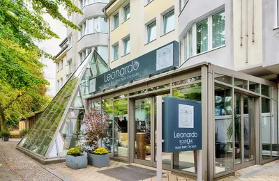Das Gebäude in dem sich das Hotel befindet